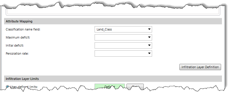 Attribute Mapping section for Deficit Constant method