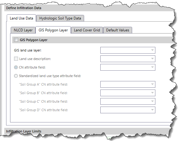 GIS Polygon Layer subpanel