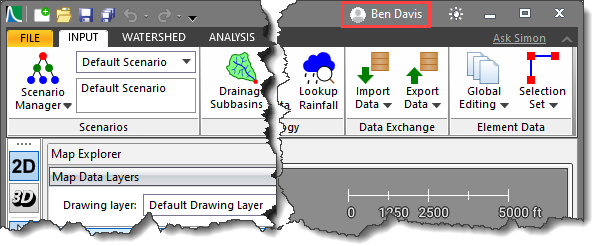Username displayed on the title bar