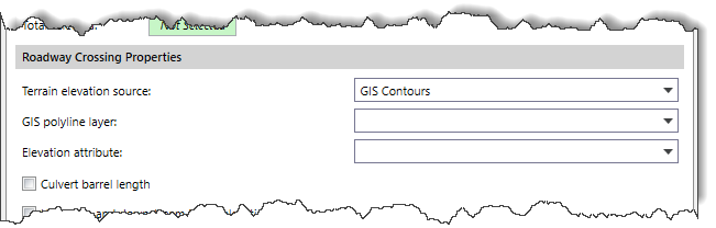 Terrain elevation source - GIS Contours