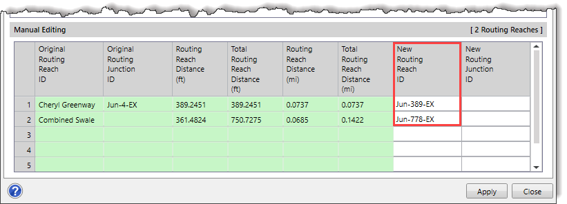 New Routing Reach ID