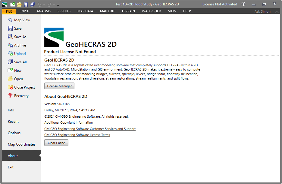 About backstage page