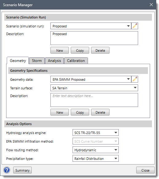 Scenario Manager command