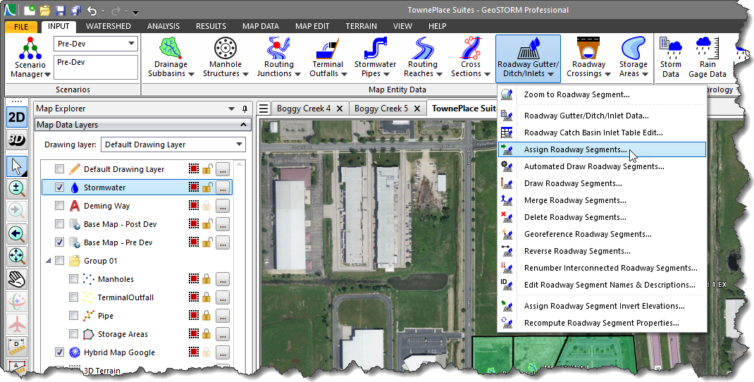 Assign Roadway Segments Command