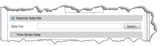 External Data File section
