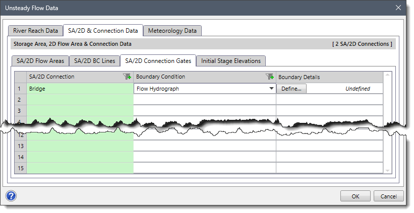 SA/2D Connection Gates subpanel