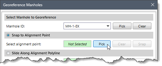 Georeferencing Manholes - CivilGEO Knowledge Base
