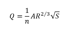 Manning’s Equation