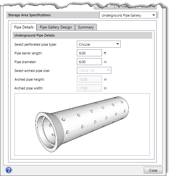 Underground Pipe Gallery panel
