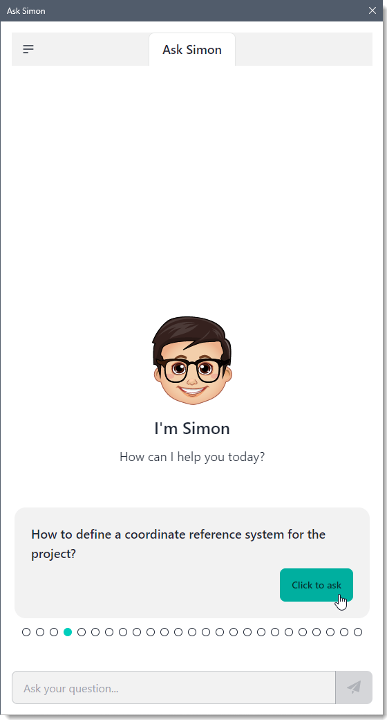[Click to ask] Button