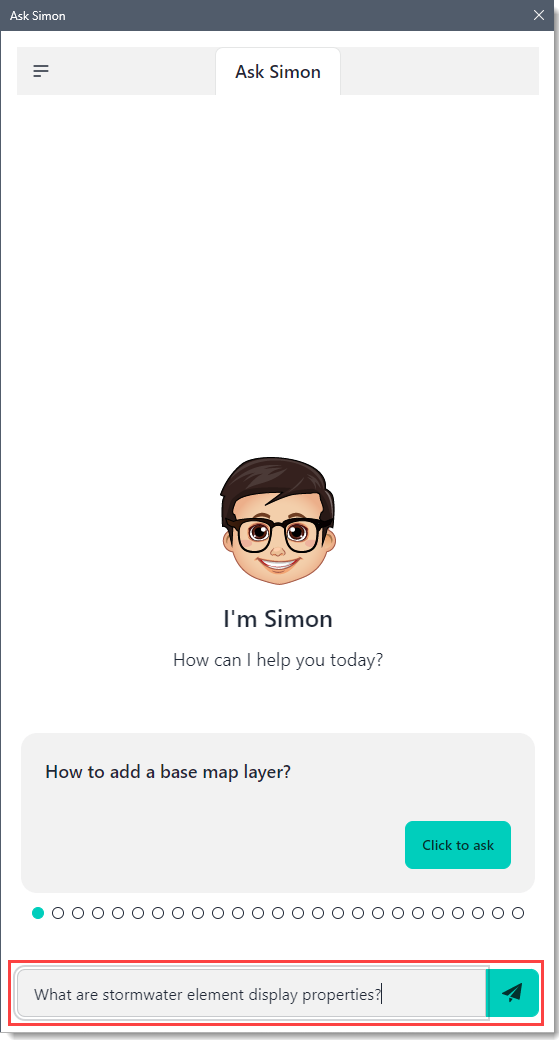 Typing Modeling-related Queries and Clicking Submit to Get Relevant Answers