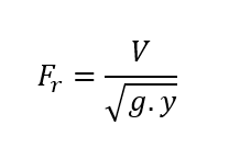 Froude number
