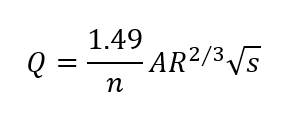 Manning’s Equation