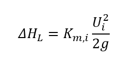 Minor Loss equation