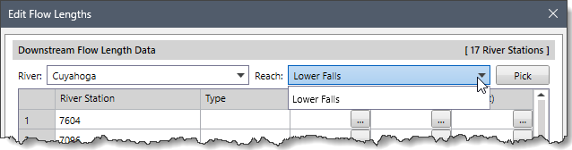 Reach dropdown combo box