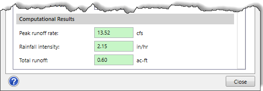 Computational Results - Modified Rational