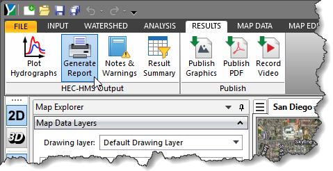 Generate Report command
