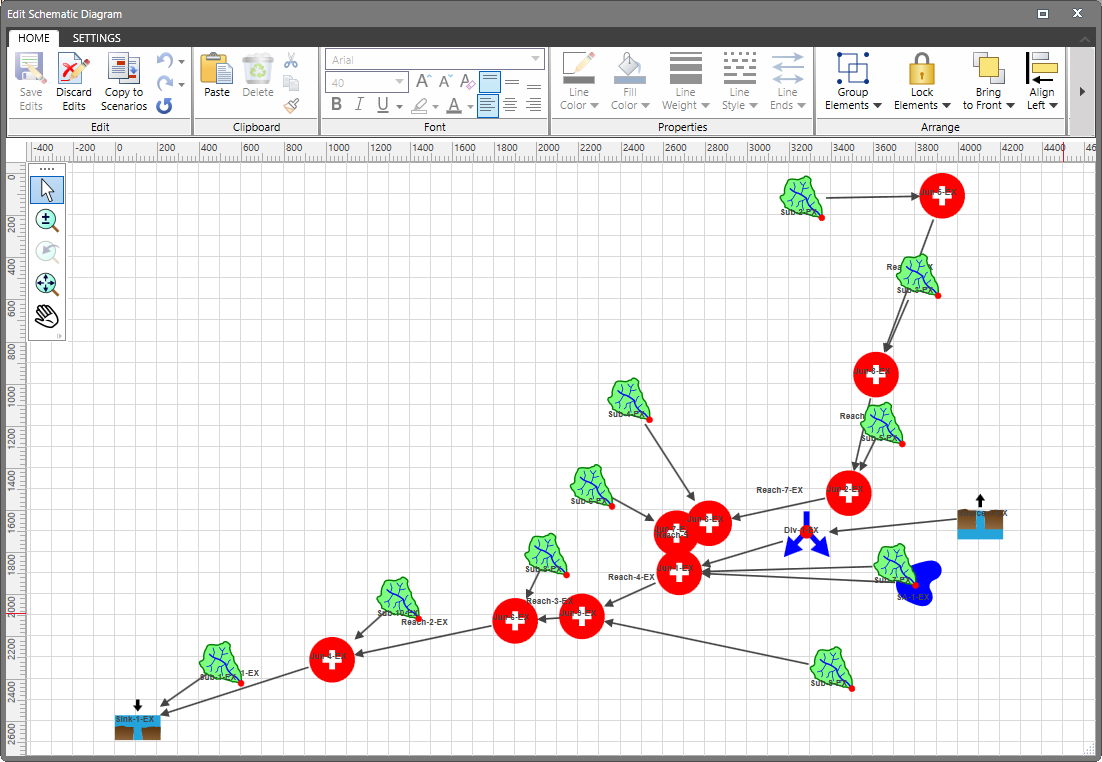 Edit Schematic Diagram dialog box