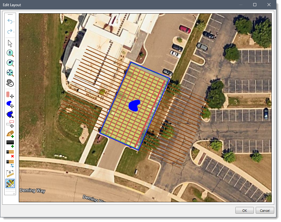 Edit Layout dialog box