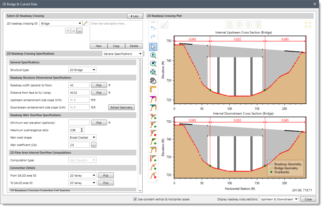 HECRAS 2D Bridge Modeling CivilGEO Knowledge Base