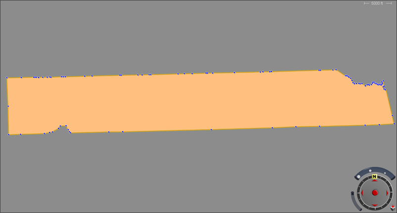 Simplified Polygon boundary