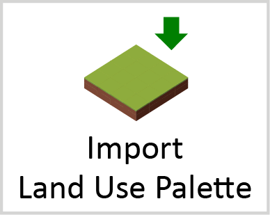 Import Land Use Palette