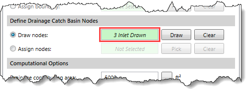 Draw nodes read-only field