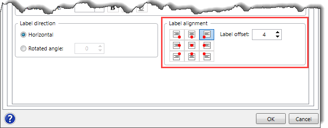 Node entities - annotation label alignment options