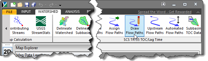 Draw Flow Paths Command 