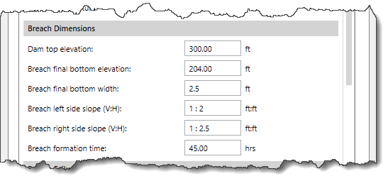 Breach Dimensions