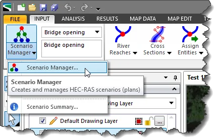 Scenario Manager dialog box