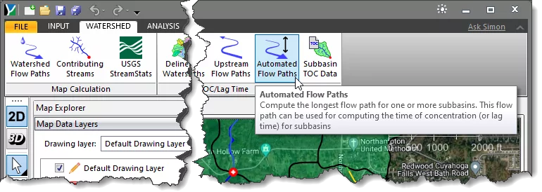 Automated Flow Paths command