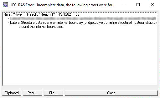 Lateral structure data spans an internal boundary
